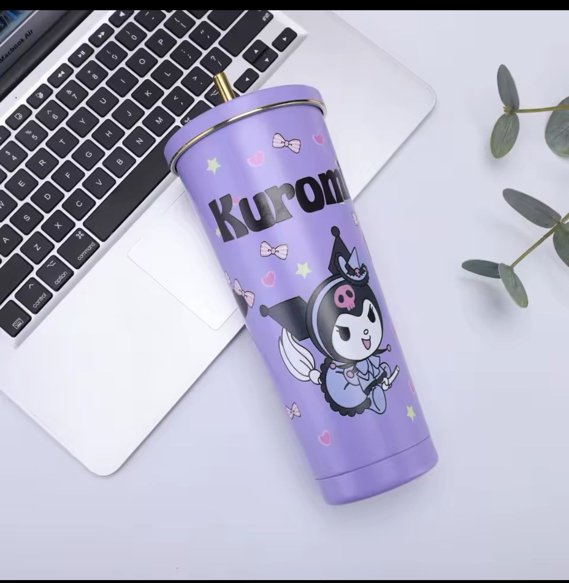 Taza Termo kawaii Hello Kitty 1000ML ani